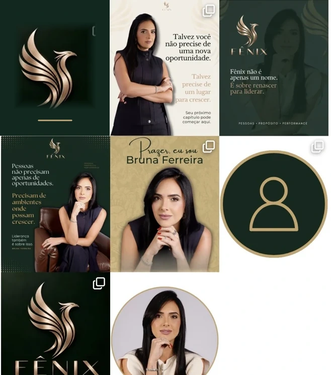 Feed do Instagram de Bruna Ferreira